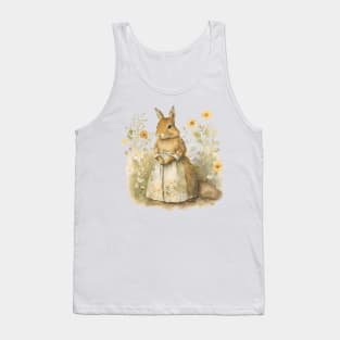 Tasha Tudor Inspired Mother Rabbit Tank Top